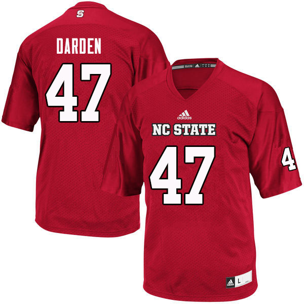 Men #47 Damien Darden NC State Wolfpack College Football Jerseys Sale-Red
